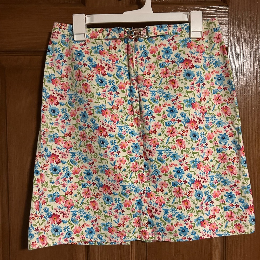 Floral Print Women's Skirt